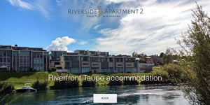 Riverside Apartment 2, accommodation in Taupo, New Zealand