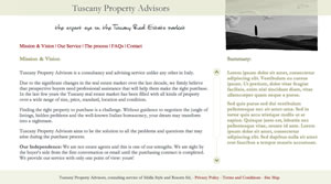 Property finders and advisors in Tuscany, Umbria, Italy